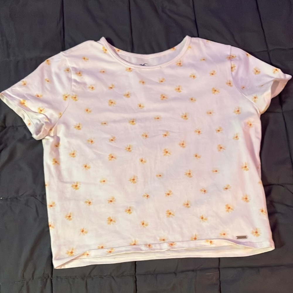 Floral Print White T-Shirt